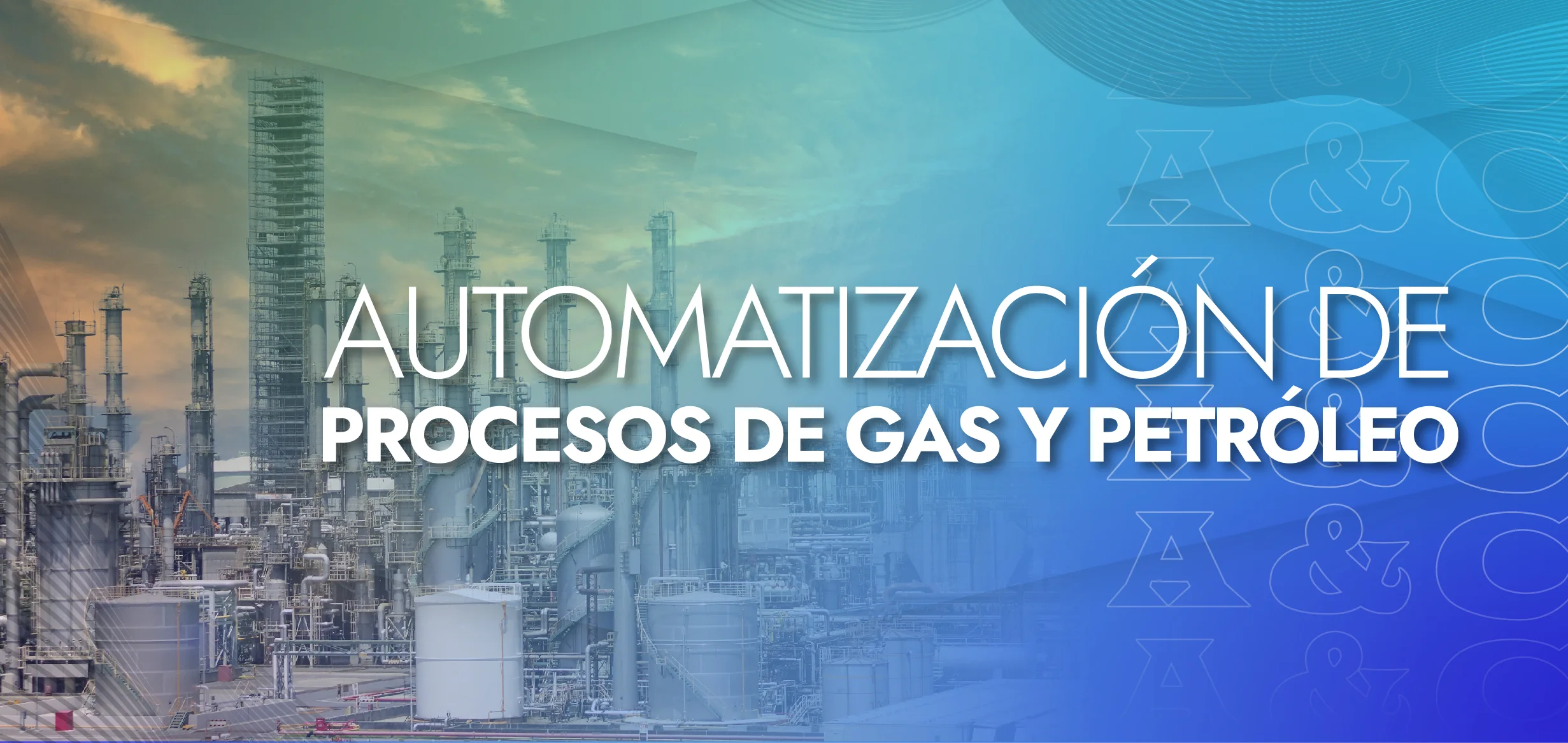 Banner Automatizacion de procesos de gas y petroleo Responsive